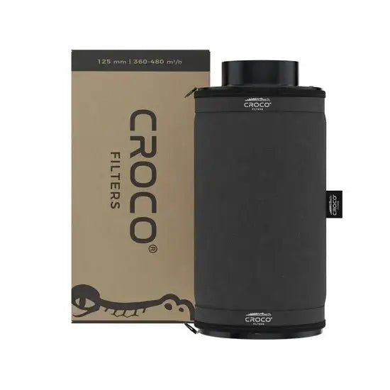Croco Black aktiivihiilisuodatin 360–480 m³/h 125 mm