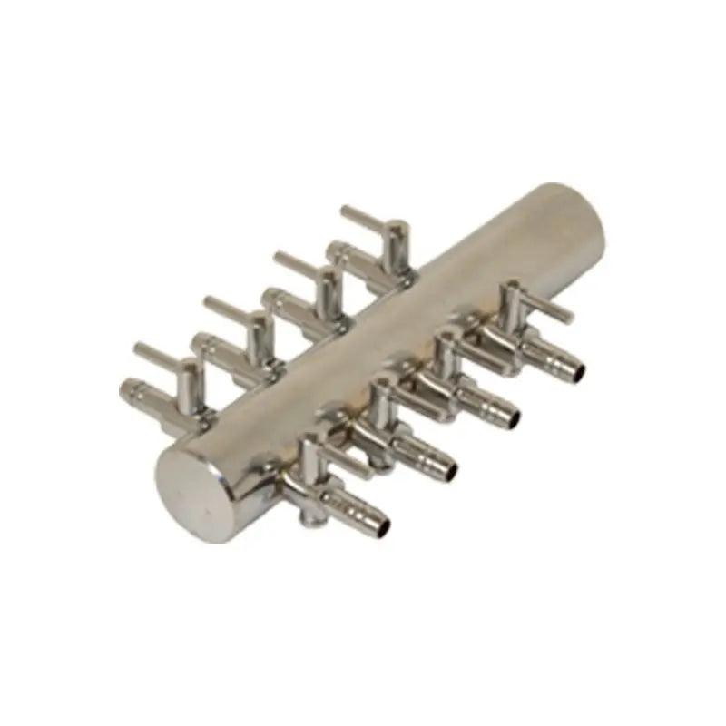Jakotukki 8-ulostulolla | Ilmanjakaja 4/6 mm – ruostumaton teräs