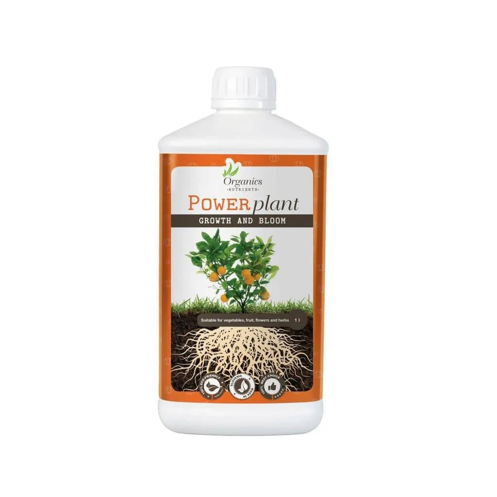 Organic Nutrients Power Plant 1L – Luomulannoite kasvuun ja kukintaan