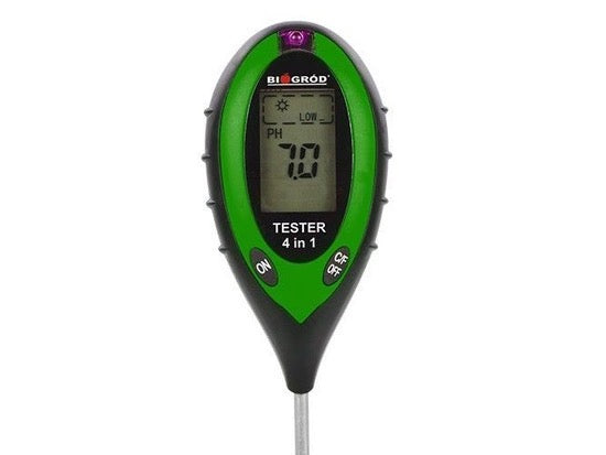 Biogarden – Elektroninen 4-in-1 maaperämittari, pH-mittari - Cropper