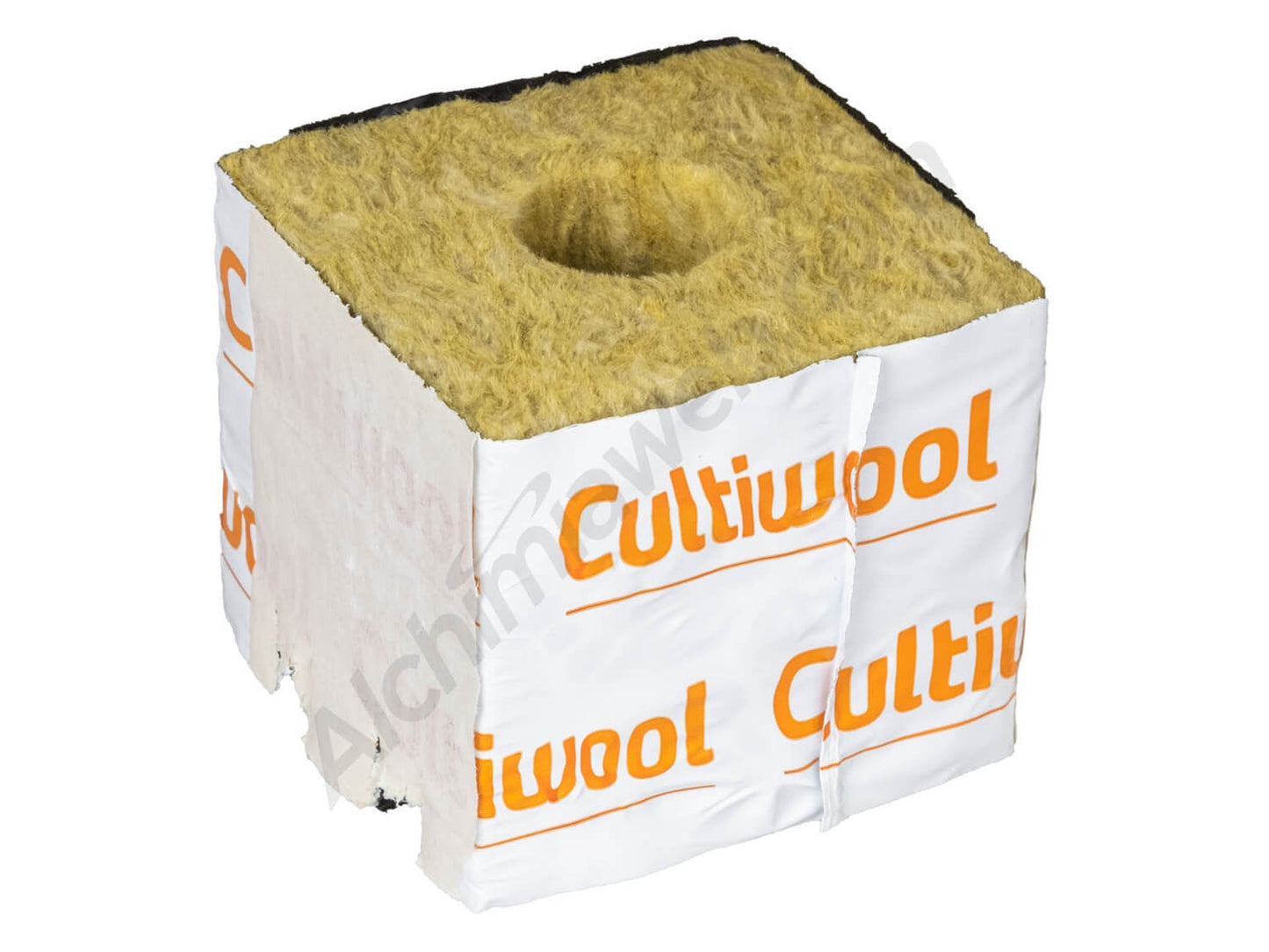 Cultiwool Kivivillakuutio 7,5x7,5x6,5 cm – Reikä 40/35 mm | Vesiviljelyyn - Cropper