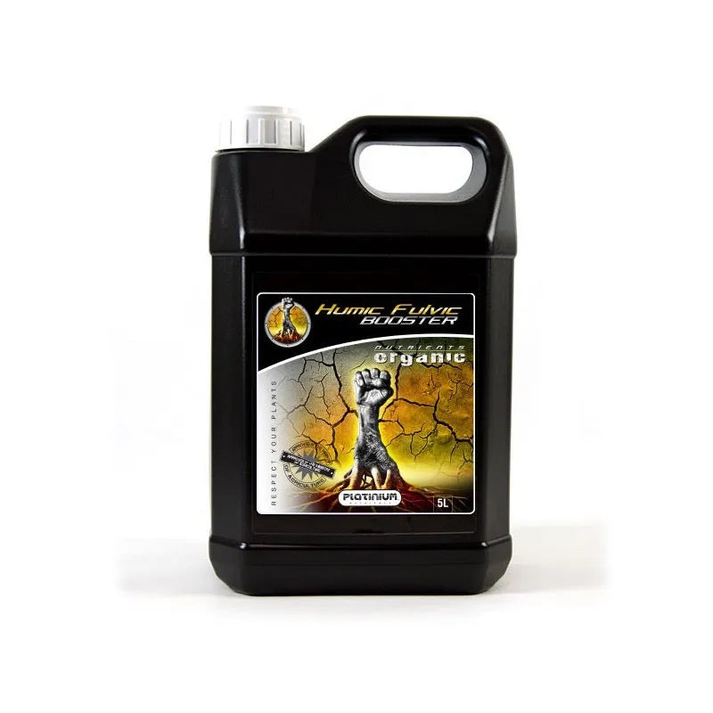 Platinium Humic Fulvic Booster – Luonnollinen Kasviravinne | 250 ml, 1 L ja 5 L - Cropper