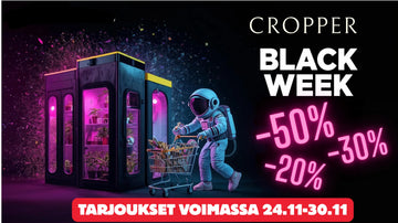 Black Week 2025 | Cropperin vuoden suurimmat tarjoukset