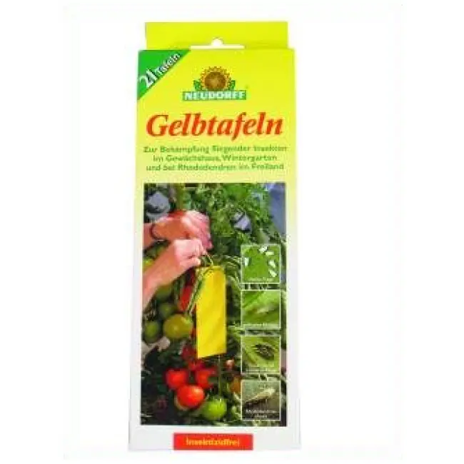 Neudorff Keltaiset hyönteisansat – 7,5 x 20 cm – 7 kpl /pkt tai 21 kpl /pkt