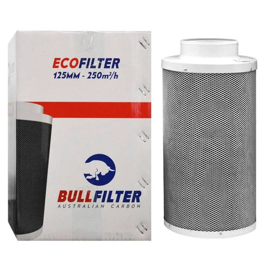 Aktiivihiilisuodatin Bull Filter Eco 125mm 250m3/h