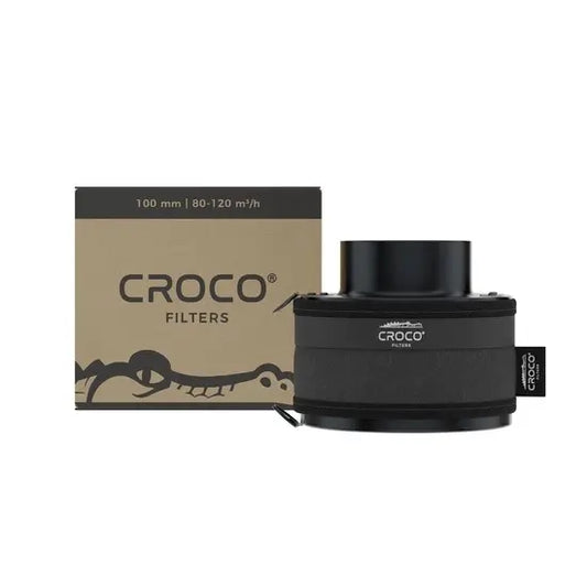 Croco Black aktiivihiilisuodatin 80-120 m³/h 100 mm