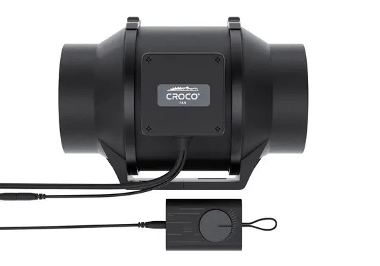 Croco kanavapuhallin EC + Nopeudensäädin 150 mm 685 m³/h BF-150