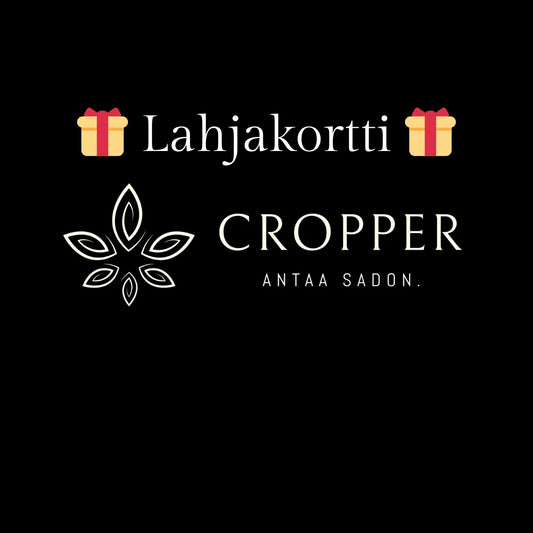 Cropper Lahjakortti | Täydellinen Lahja Kasvien Kasvattajille - Cropper
