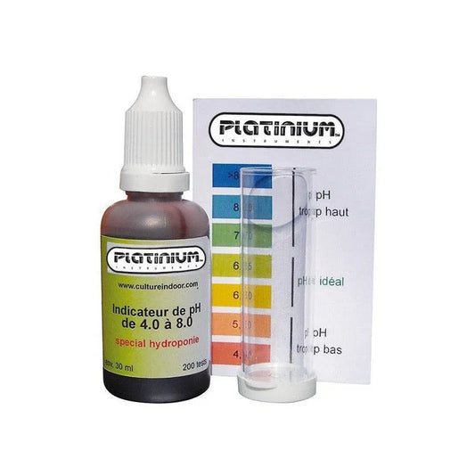 Platinium Test Kit pH | 200 testiä | Väri-indikaattori | Vesiviljelyyn ja akvaarioon