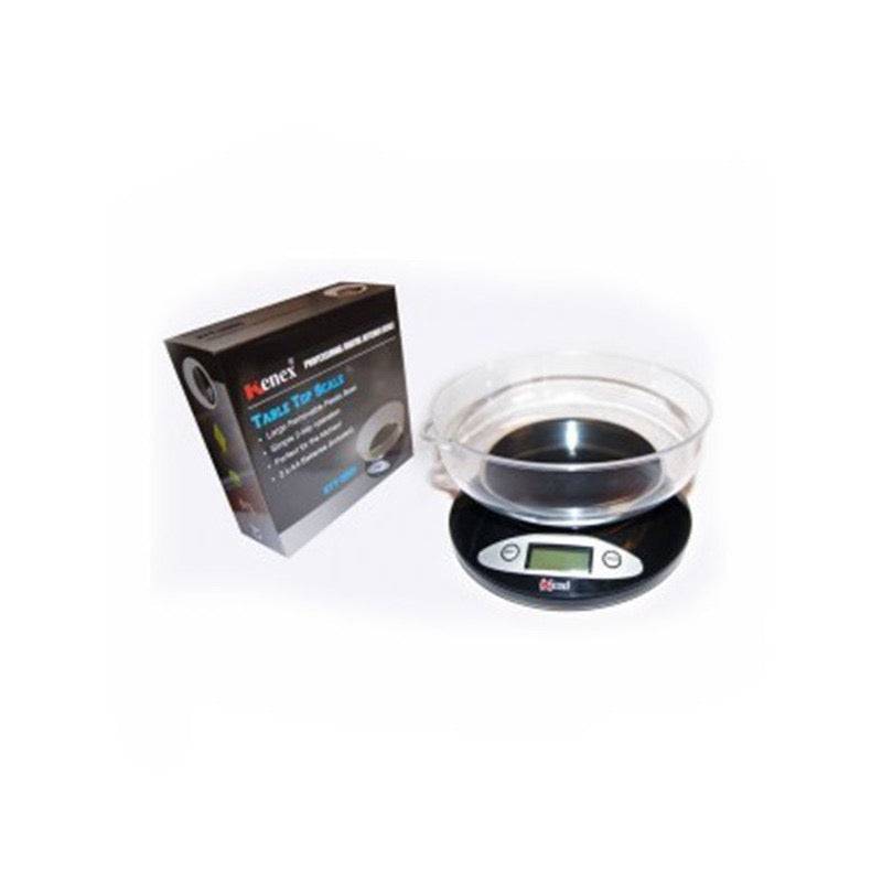 Kenex Table Top - Digitaalinen vaaka 5000g / 0.1g tarkkuudella