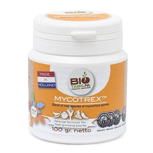 Biotabs – Mycotrex 100g | Orgaaninen maaperän parannusaine