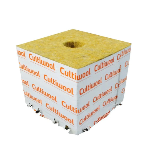 Cultiwool Kivivillakuutio 15x15x14,2 cm – Laadukas Kasvatusalusta Vesiviljelyyn - Cropper