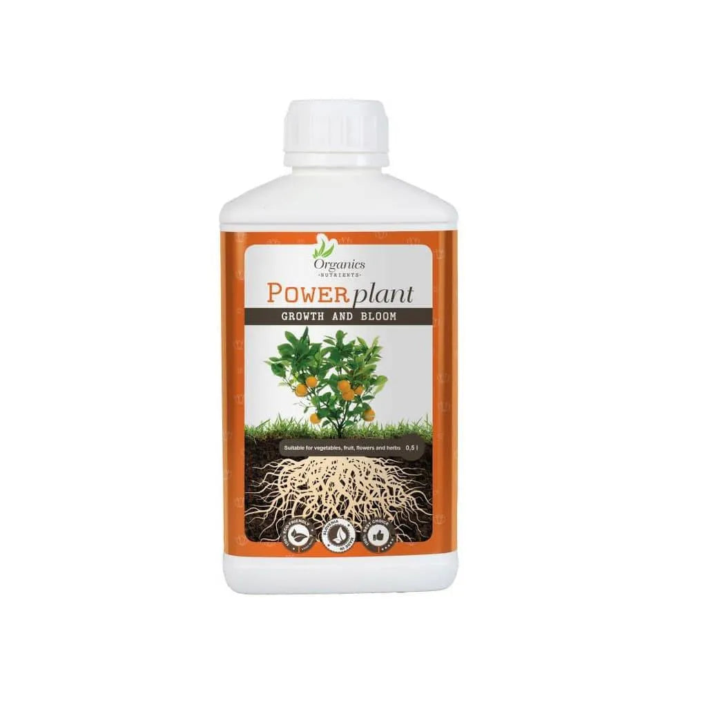 Organic Nutrients Power Plant 0,5L – Luomulannoite kasvuun ja kukintaan