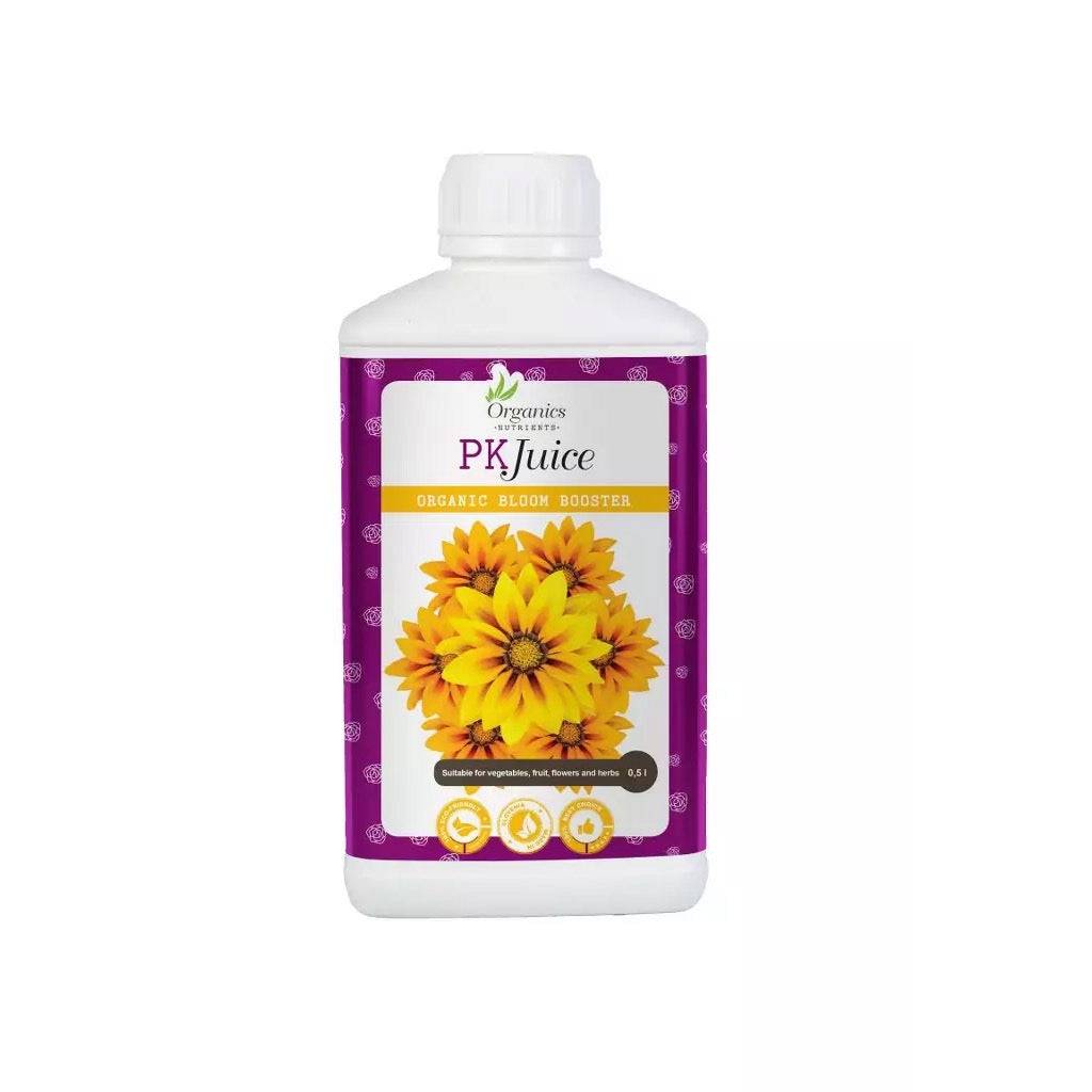 Organic Nutrients PK Juice 0,5L – Luonnollinen kukinta- ja sato booster
