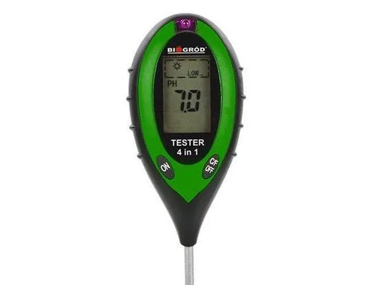 Biogarden – Elektroninen 4-in-1 maaperämittari, pH-mittari - Cropper