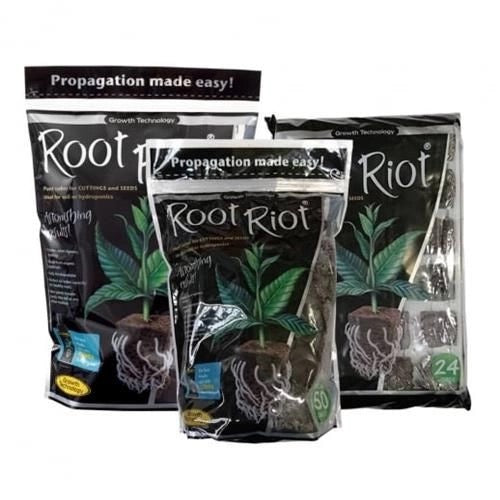 Growth Technology Root Riot - orgaaniset aloituskuutiot siemenille ja pistokkaille. - Cropper