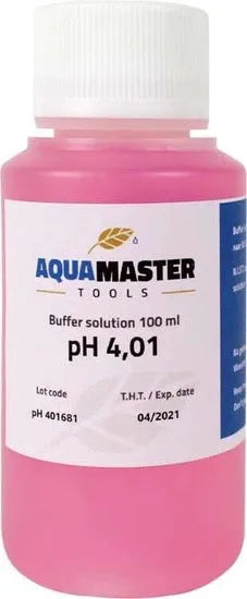 Aqua Master Tools - pH Kalibrointiliuos 4.01 100ml - Cropper