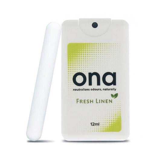 Ona Spray Card Fresh Linen 12ml