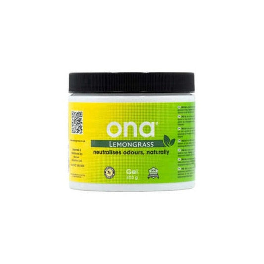 ONA Gel Lemon Grass 500ml - Sitruunaruohon tuoksuinen hajunpoistaja - Cropper