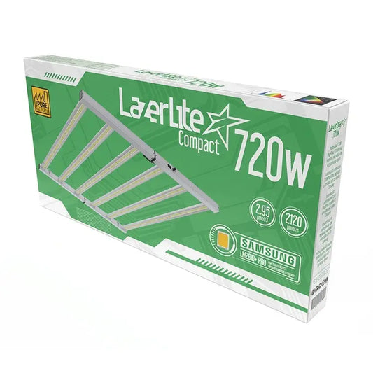 Lazerlite 720W – LED-kasvivalo 2.95 µmol/J | Täyden spektrin Kasvivalaisin