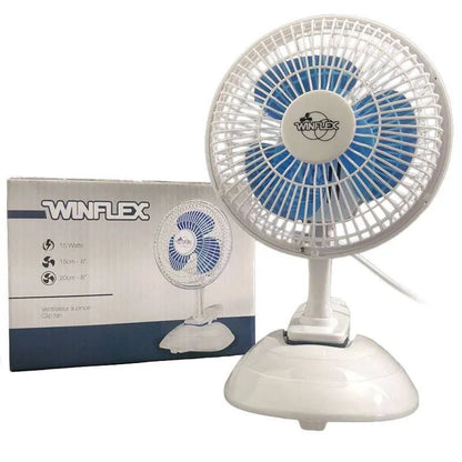 Winflex klipsituuletin 15W 2-nopeuksinen - 20cm